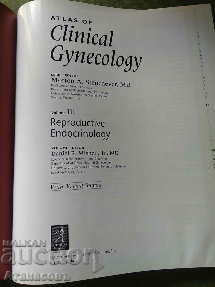 Atlas of Clinical Gynecology with price 59.99 BGN | € 30.67 Atlas of Clinical Gynecology with price 59.99 BGN | € 30.67
