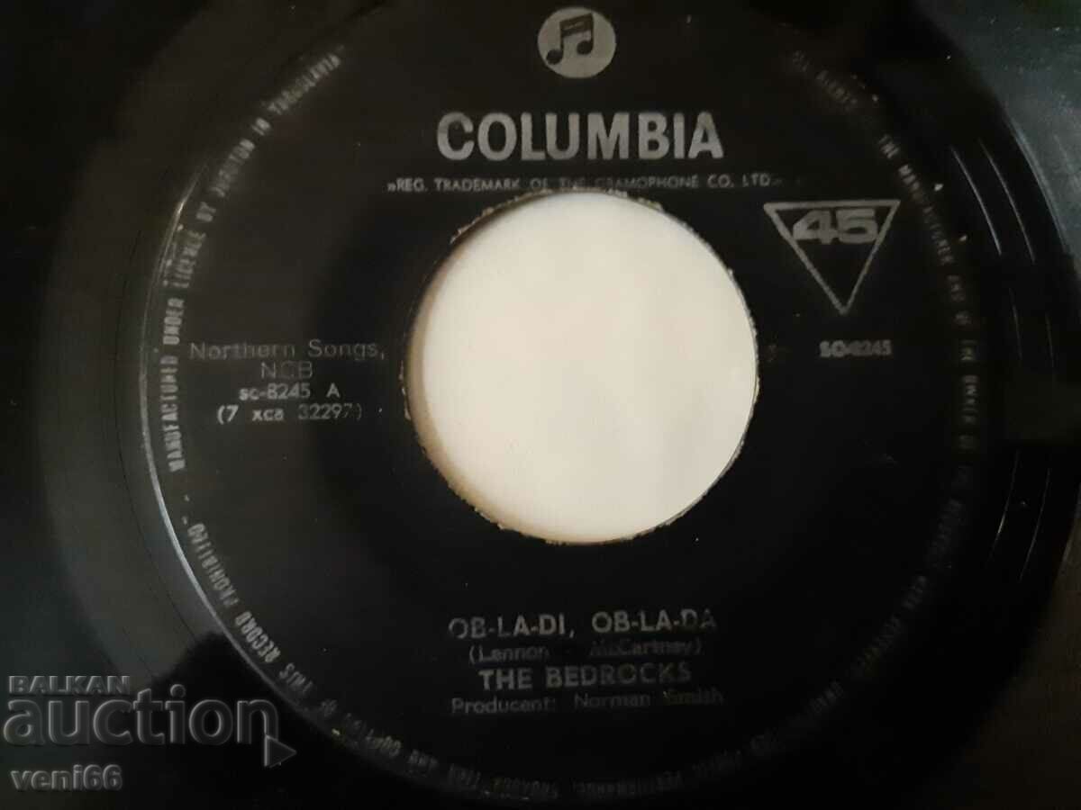 Auction Gramophone record - The Bedrocks Auction Gramophone record - The Bedrocks