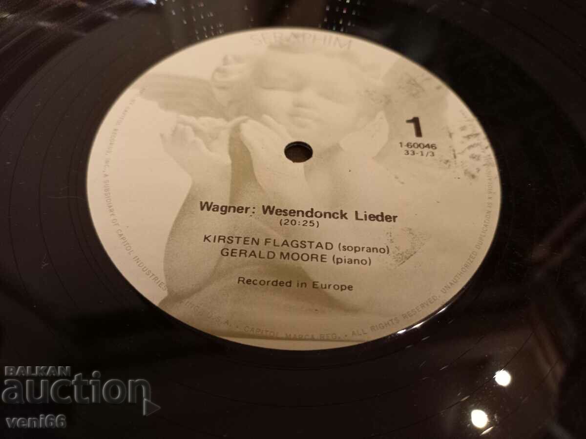 Auction Gramophone record - Wagner Auction Gramophone record - Wagner