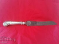 Antique silver knife