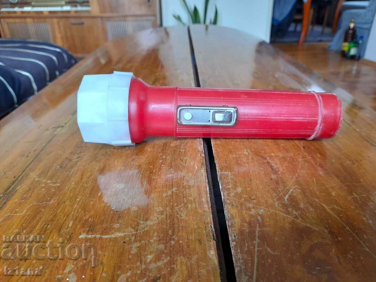 Auction Old magnetic lantern, Musala flashlight Auction Old magnetic lantern, Musala flashlight