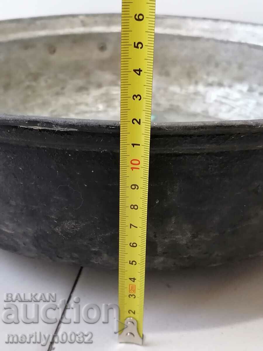 Old copper tray for chandelier copper copper pot - 5 Old copper tray for chandelier copper copper pot - 5