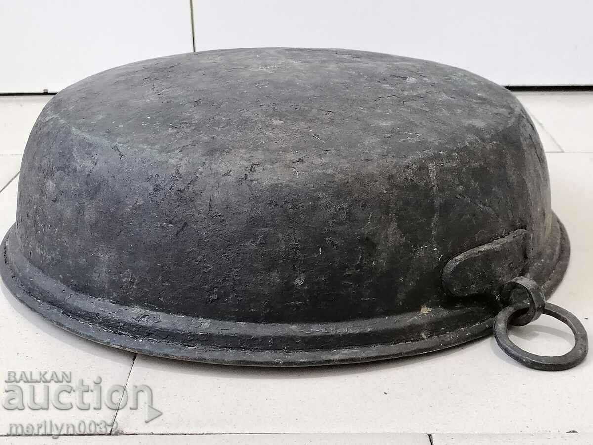 Old copper tray for chandelier copper copper pot - 7 Old copper tray for chandelier copper copper pot - 7