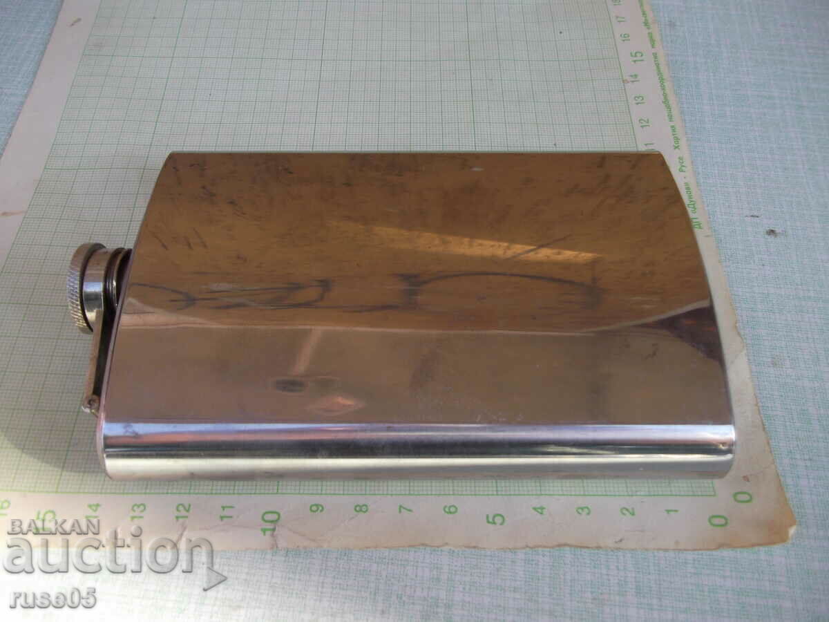 Metal pocket for alcohol for pocket - 1 - 5 Metal pocket for alcohol for pocket - 1 - 5