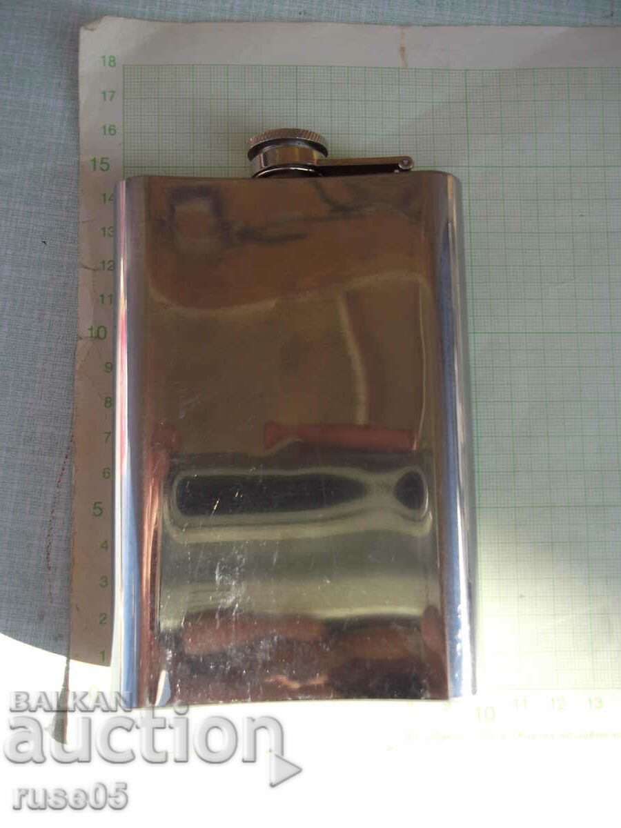 Metal pocket for alcohol for pocket - 1 - 7 Metal pocket for alcohol for pocket - 1 - 7