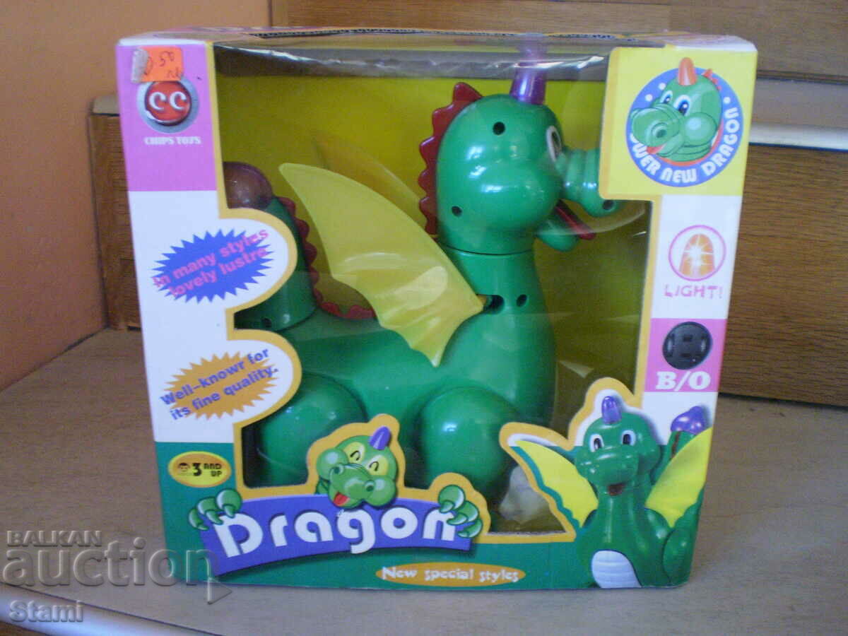 Jucărie nouă mecanizată cu dragon