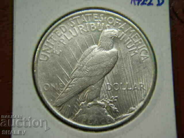 Auction 1 Dollar 1922 D United States of America (USA) - AU Auction 1 Dollar 1922 D United States of America (USA) - AU