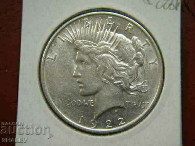 1 Dollar 1922 D United States of America (USA) - AU - 5 1 Dollar 1922 D United States of America (USA) - AU - 5