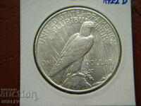 1 Dollar 1922 D United States of America - AU
