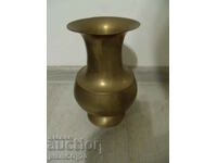 № * 6211 old metal / brass vase