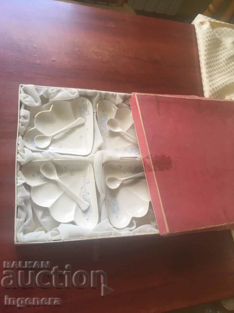 Auction PORCELAIN PLATE "MIDDLE" SPOON IN ORIGIN. PACKAGING-BULGARIA Auction PORCELAIN PLATE "MIDDLE" SPOON IN ORIGIN. PACKAGING-BULGARIA