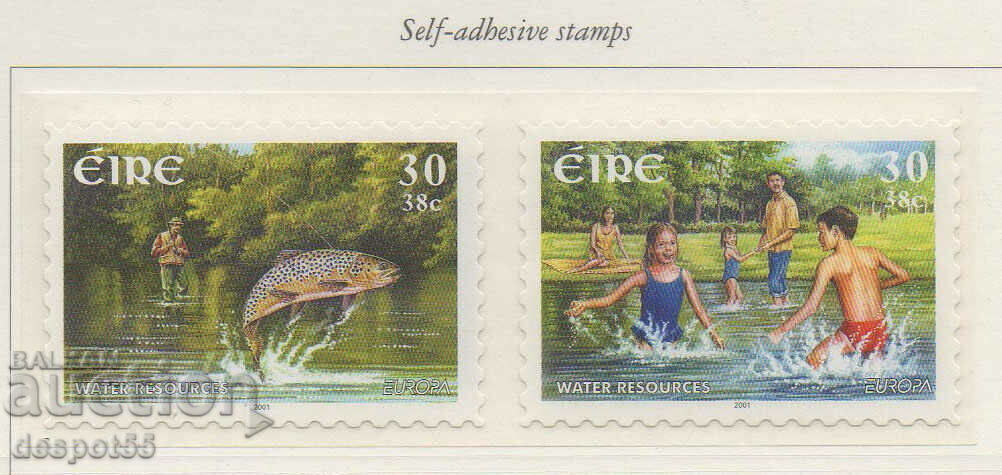 2001. Ейре. Европа - Водата, съкровището на природата.