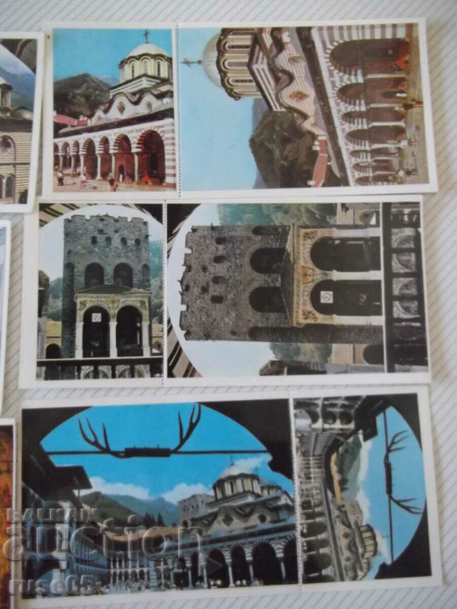 Auction Lot of 6 pcs. Rila Monastery cards * Auction Lot of 6 pcs. Rila Monastery cards *