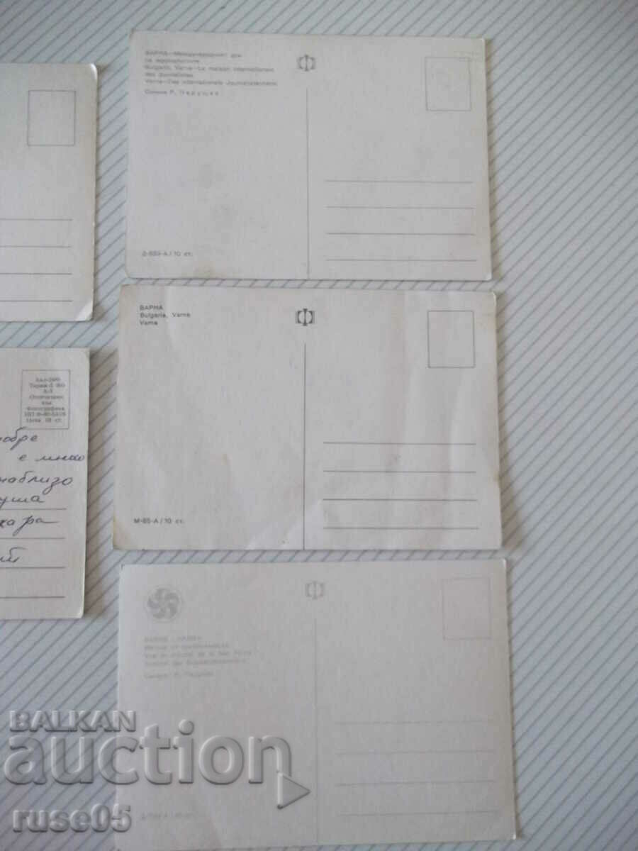 Auction Lot of 5 pcs. "Varna" cards * Auction Lot of 5 pcs. "Varna" cards *