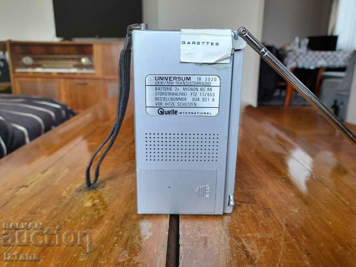 Auction  Old radio, Universum radio