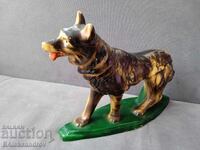 Veche figură regală mare din ceramică