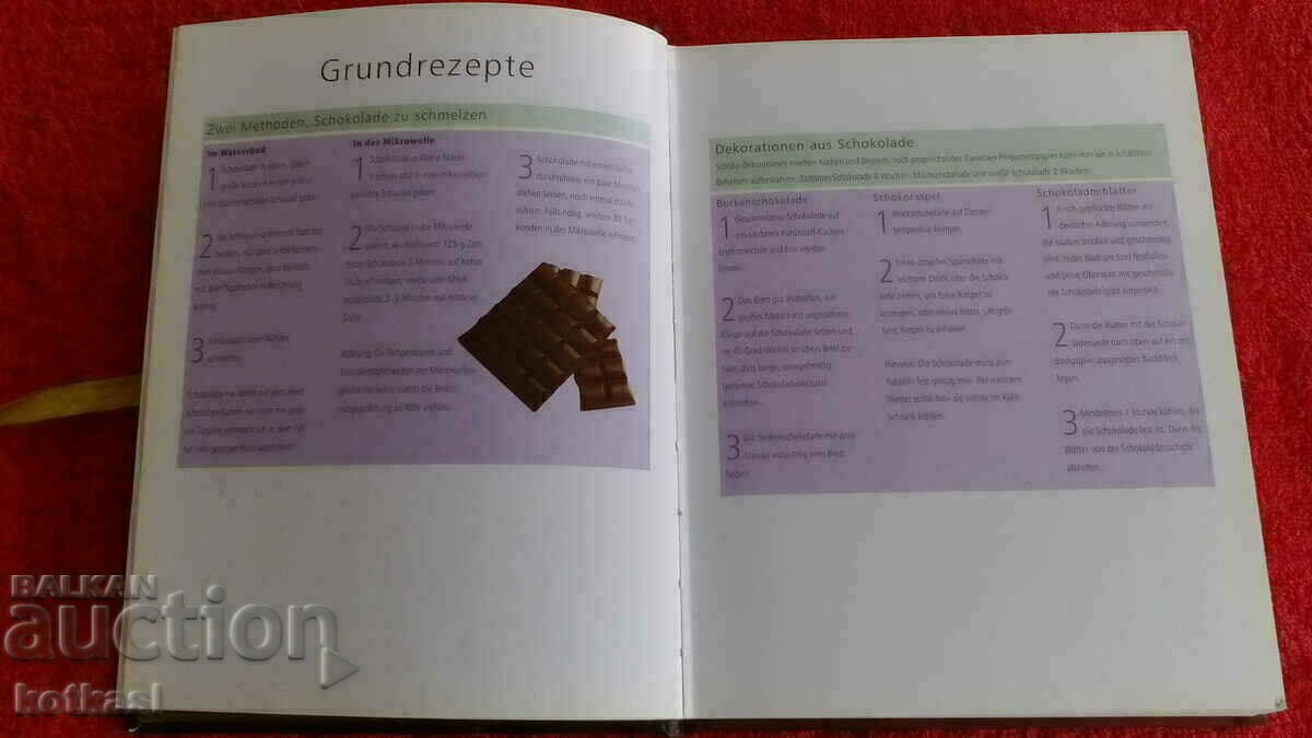 Licitație Rețete irezistibile de ciocolată pas cu pas Licitație Rețete irezistibile de ciocolată pas cu pas