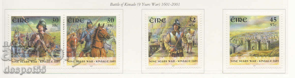 2001. Irlanda. 400 de ani de la bătălia de la Kinsale din 1601