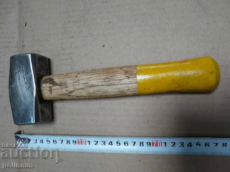 Old German blacksmith hammer - 138