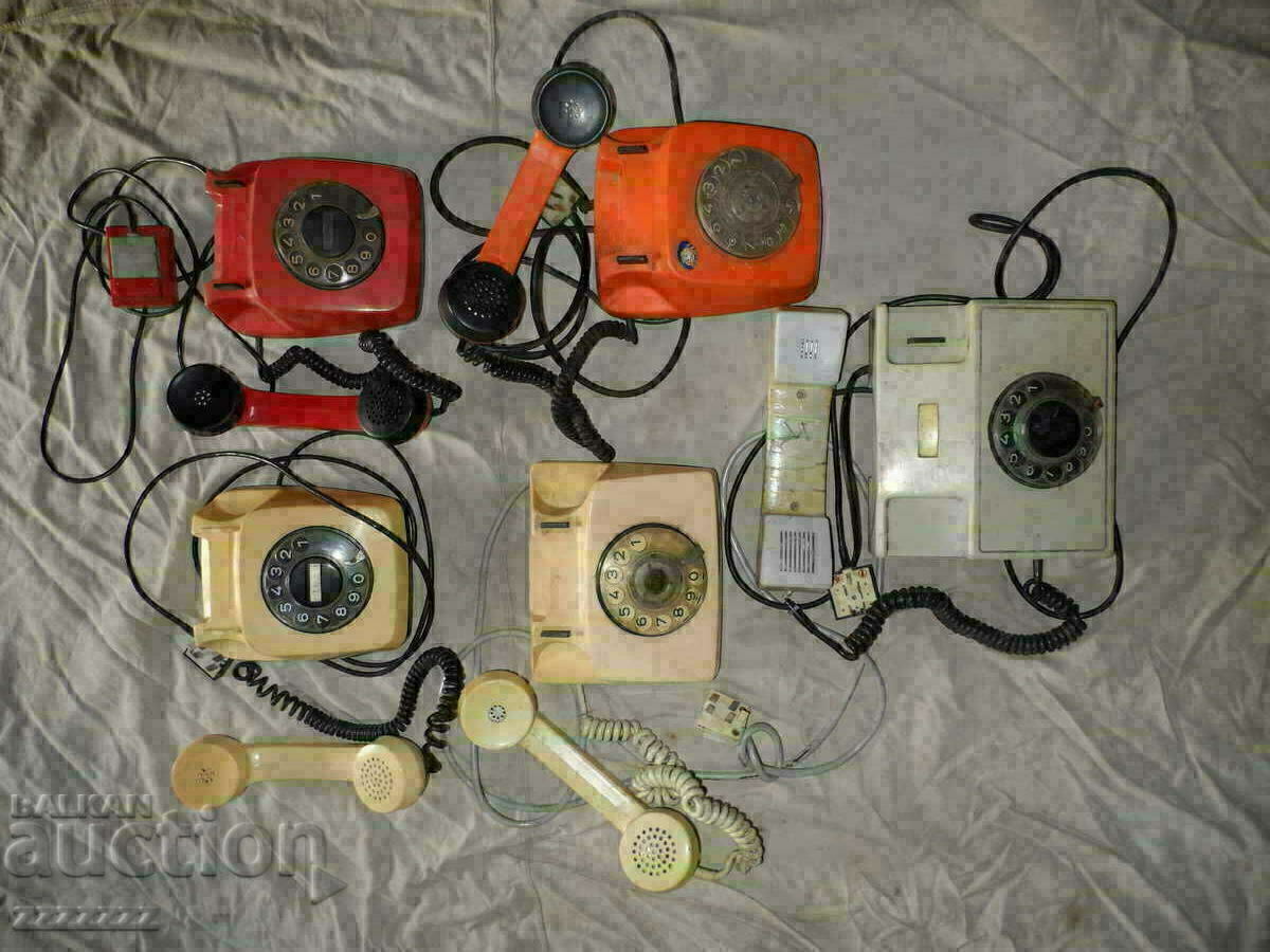 Лот от 5 бр. стари телефони - 5 Лот от 5 бр. стари телефони - 5