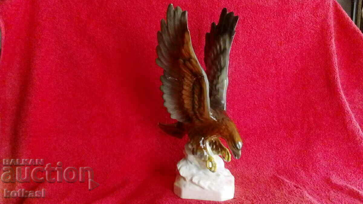 Delivery of Old porcelain figure of Eagle marked Delivery of Old porcelain figure of Eagle marked