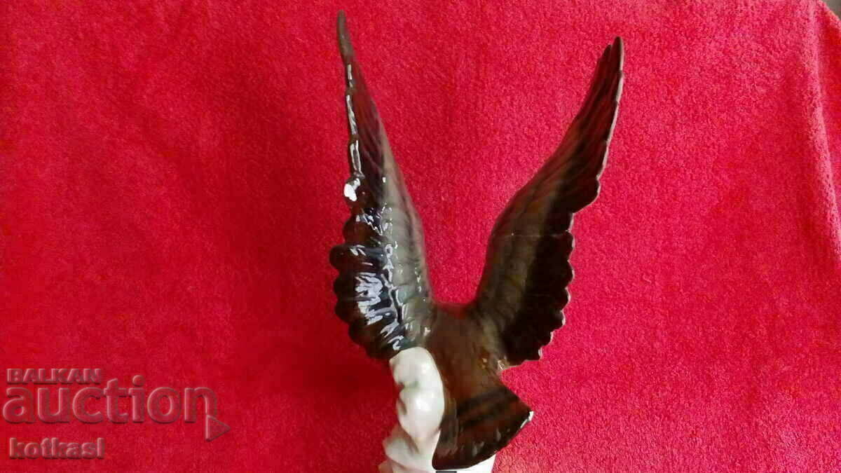 Old porcelain figure of Eagle marked - 6 Old porcelain figure of Eagle marked - 6