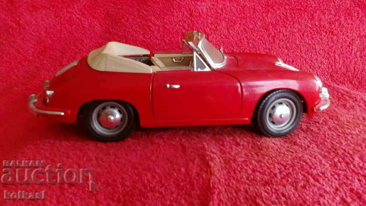 Livrarea Burago PORSCHE 1961 ITALIA 1/18 masina metalica 23,50 cm