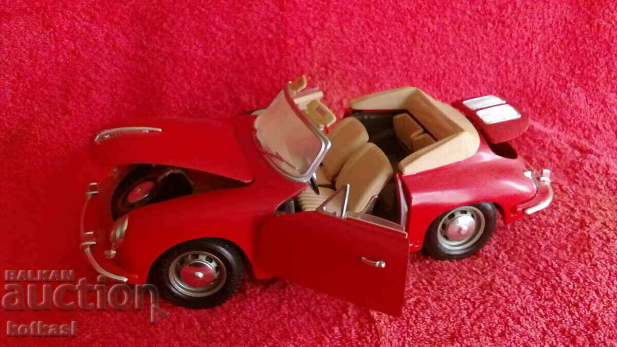 Burago PORSCHE 1961 ITALY 1/18 metal car 23.50 cm - 6 Burago PORSCHE 1961 ITALY 1/18 metal car 23.50 cm - 6