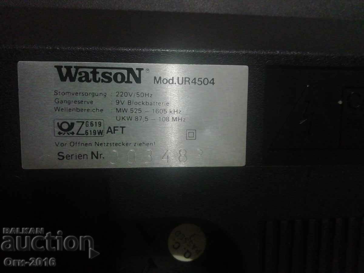 Delivery of Old Radio Clock - WatsoN Delivery of Old Radio Clock - WatsoN