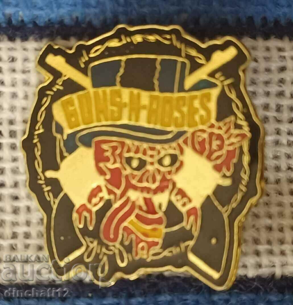 Auction  Badge. Guns N 'Roses - Guns N' Roses