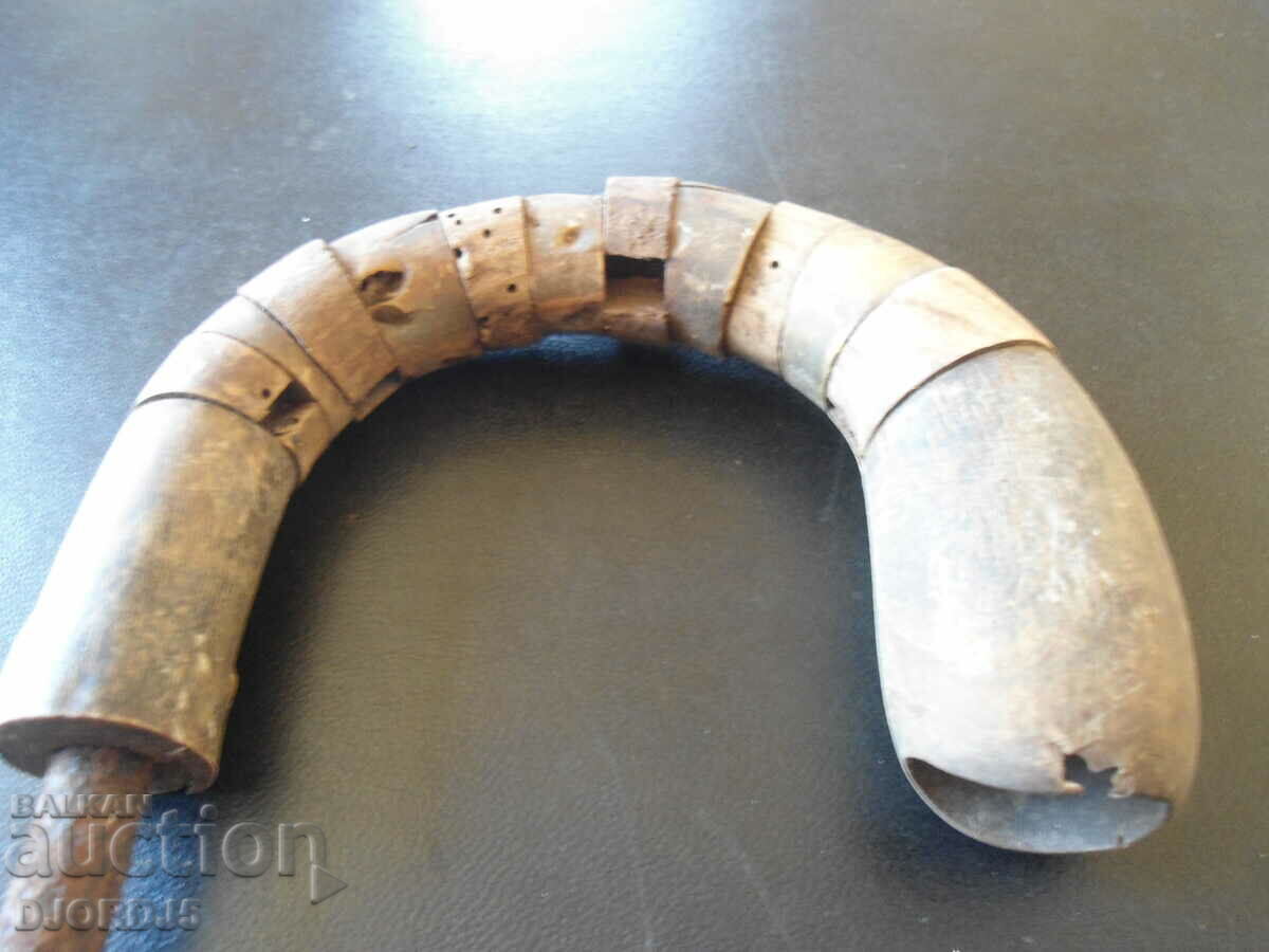 Auction Old tool, horn handle Auction Old tool, horn handle