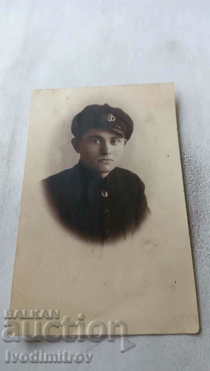 Photo Pleven Youth in a school uniform 1930
