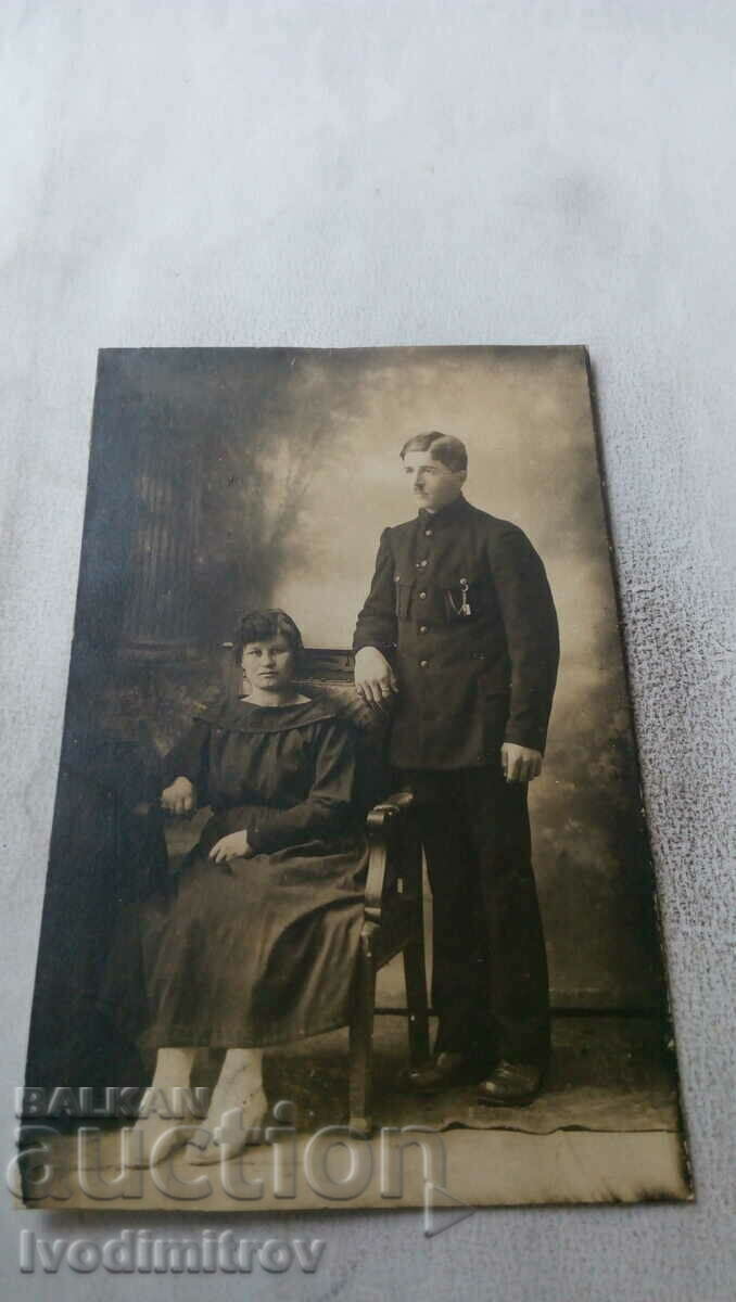 Снимка Мъж и жена 1920