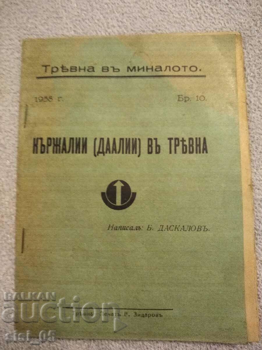 Стара книга,книжле,приказка Трявна в миналото Б.Даскалов