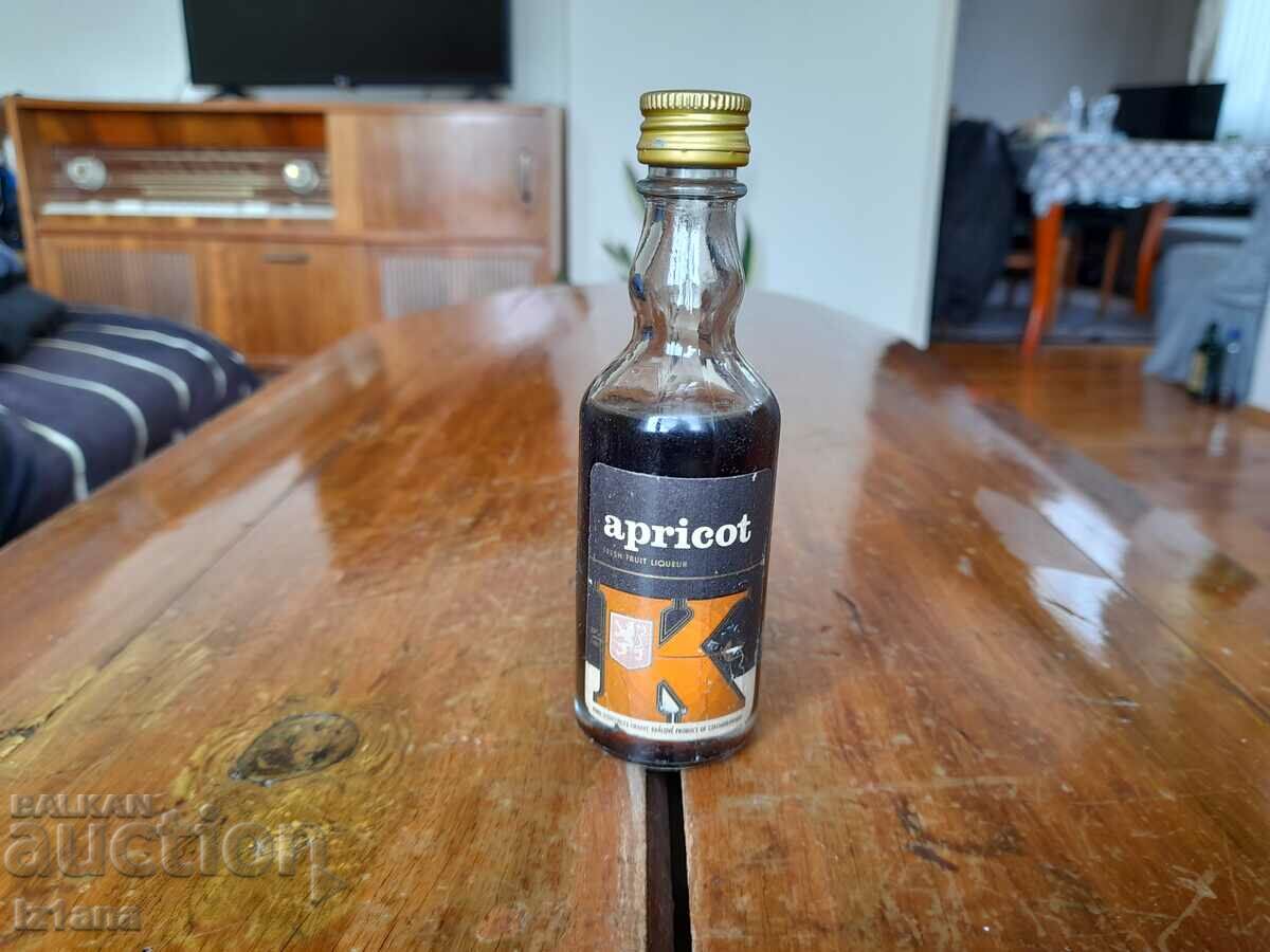 Old bottle of Apricot