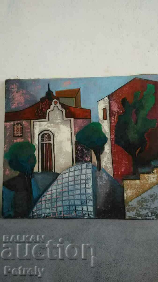 Pictură veche în ulei cu preț € 81.81 | 160.01 BGN Pictură veche în ulei cu preț € 81.81 | 160.01 BGN