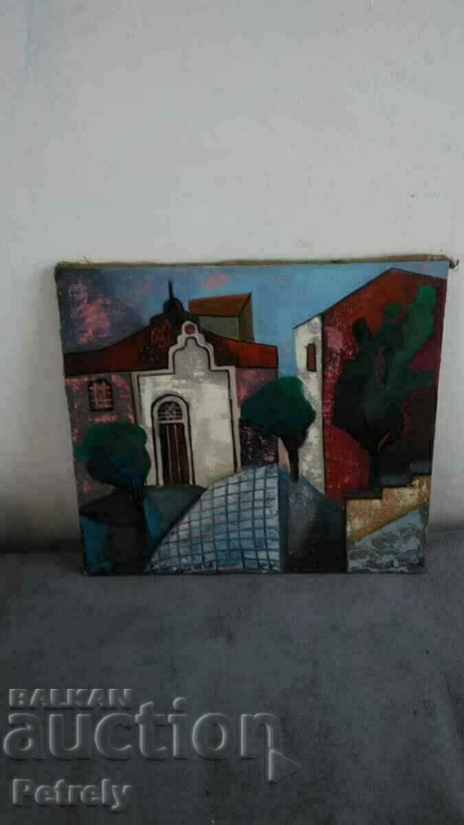 Pictură veche în ulei - 6 Pictură veche în ulei - 6