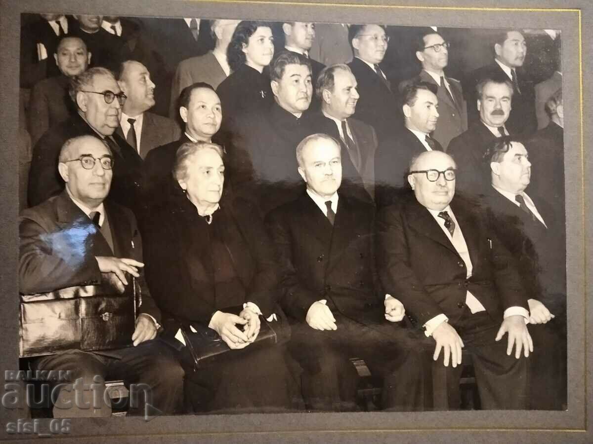 Photo CDV cardboard large Kim Il Sung North Korea with price 400.00 BGN | € 204.52