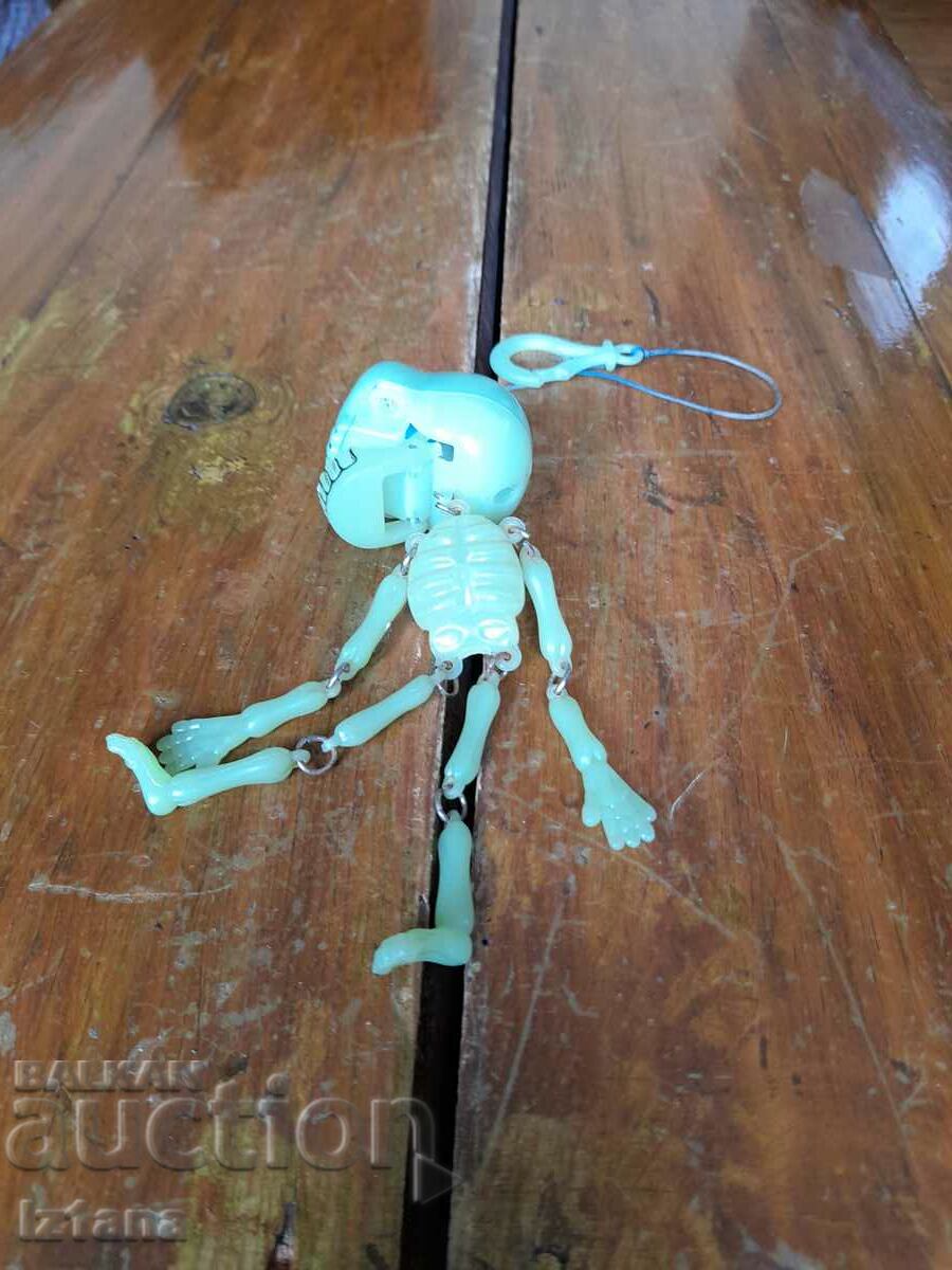 Old toy, souvenir skeleton