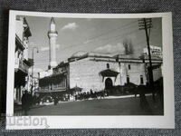 1940 Fotografie artistică a moscheii Plovdiv Dzhumaya