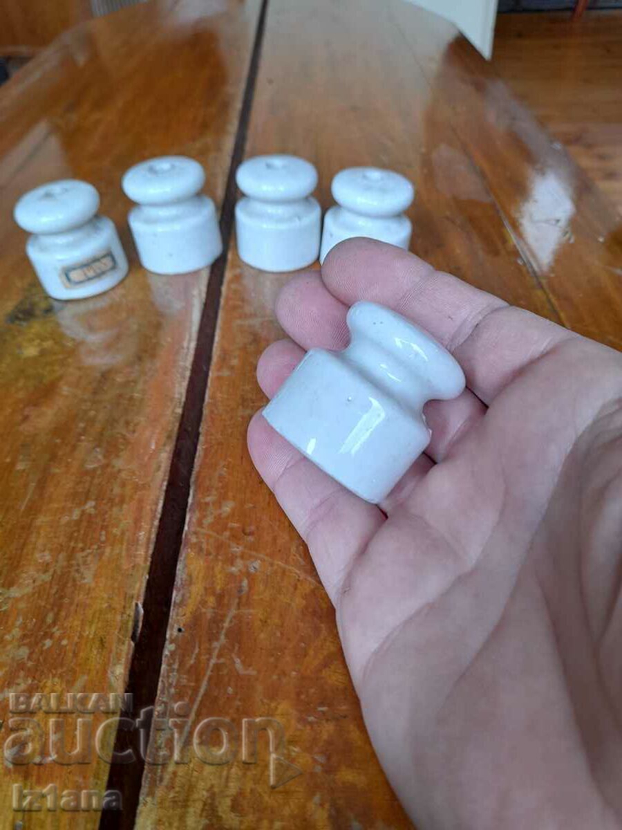 Old porcelain insulator with price 40.00 BGN | € 20.45 Old porcelain insulator with price 40.00 BGN | € 20.45