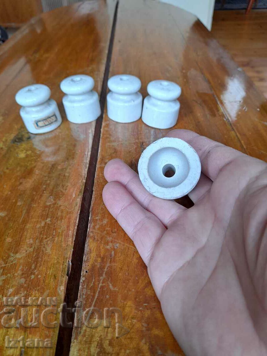 Auction Old porcelain insulator Auction Old porcelain insulator