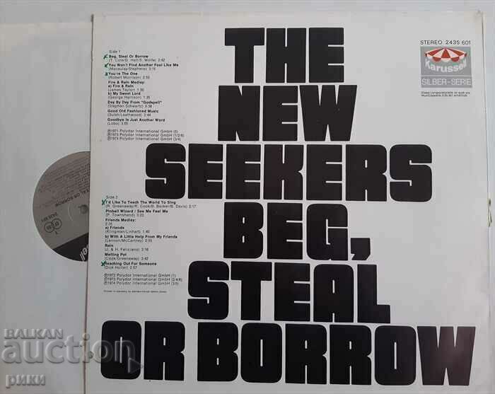 The New Seekers - Beg, Steal Or Borrow 1975 with price 19.00 BGN | € 9.71 The New Seekers - Beg, Steal Or Borrow 1975 with price 19.00 BGN | € 9.71