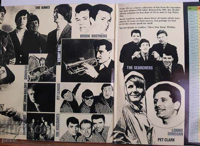 Auction Forty 45's Classic Tracks From A Legendary British Label 2LP Auction Forty 45's Classic Tracks From A Legendary British Label 2LP