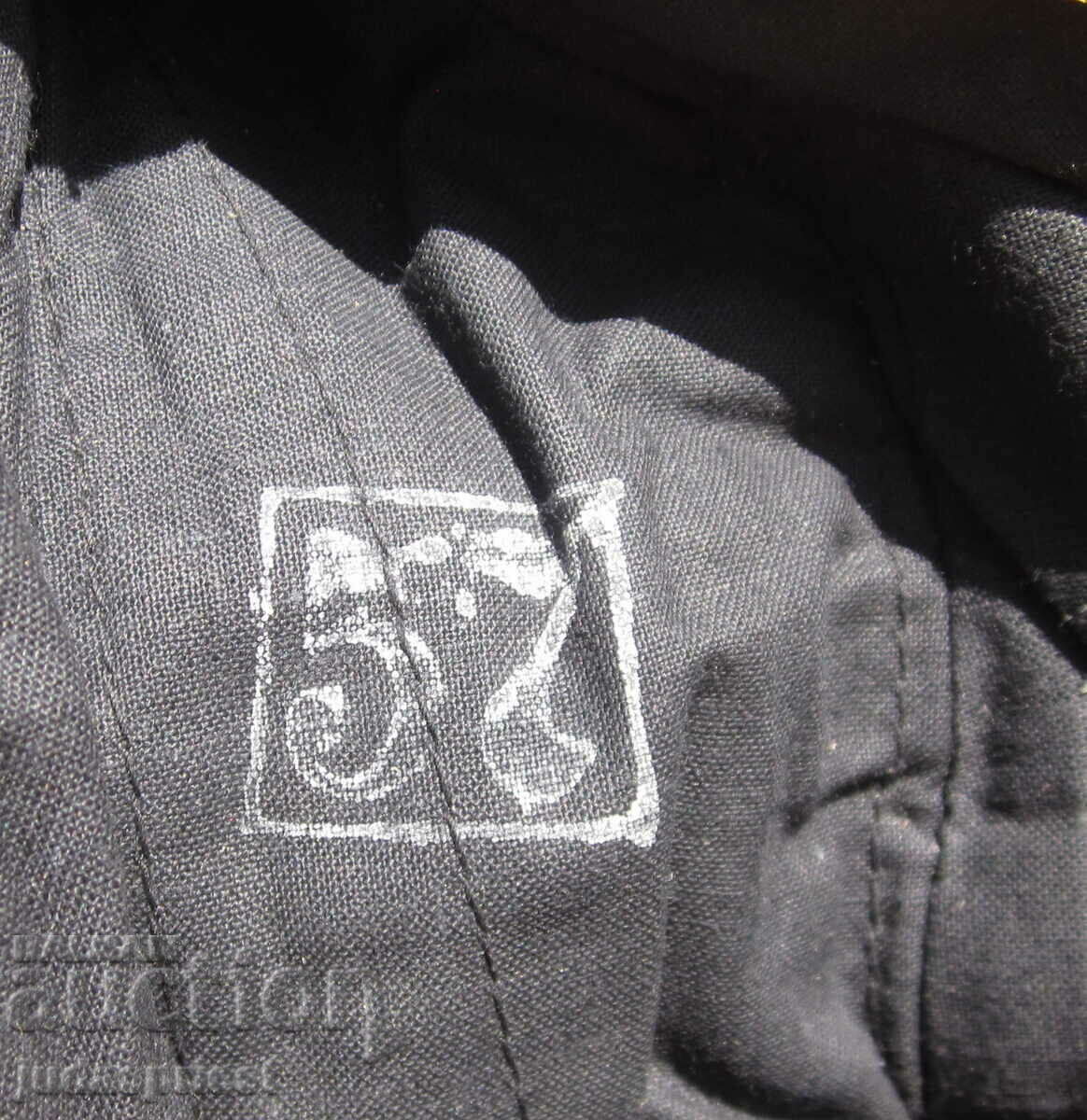 Bulgarian naval military winter woolen hat with cockade - 7 Bulgarian naval military winter woolen hat with cockade - 7