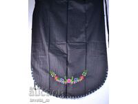 COTTON APRON FOR FOLK COSTUME WITH EMBROIDERY