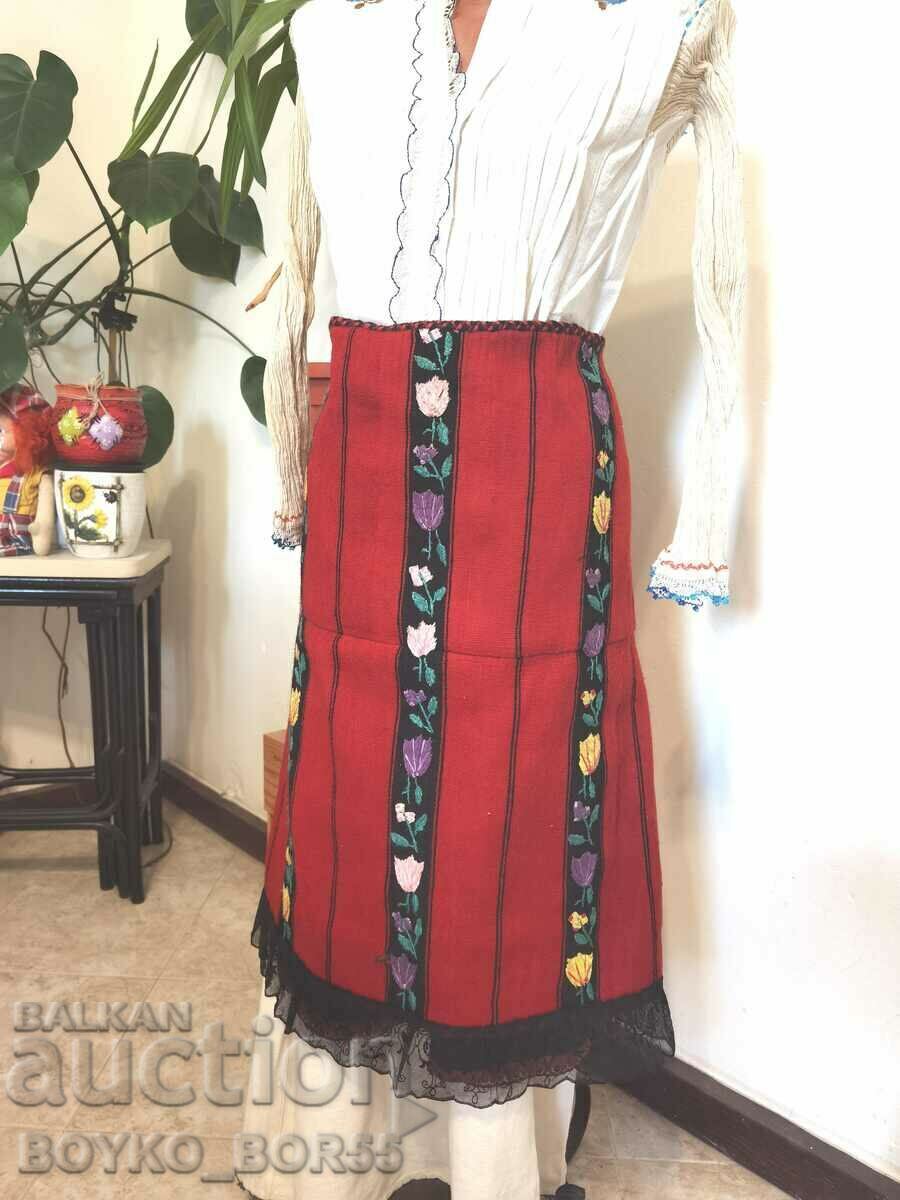 Delivery of Ancient Royal Herzoic Apron Hand Embroidered