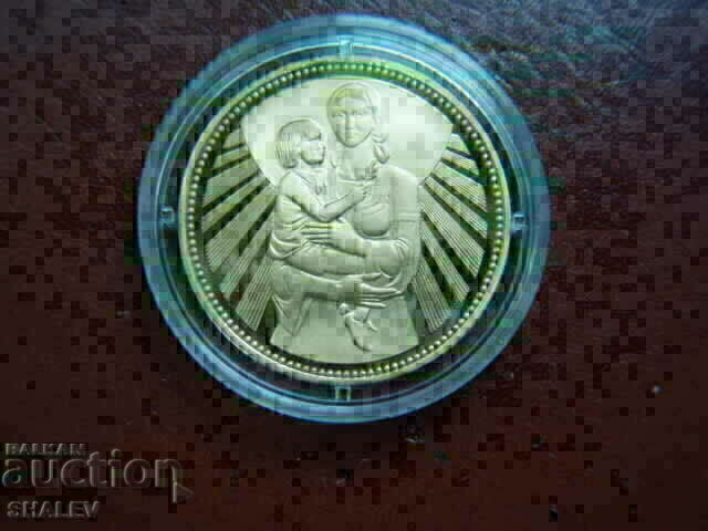 Auction  1000 BGN 1981 "Mother with child" - Proof (gold)