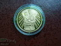 1000 BGN 1981 "Mother with child" - Proof (χρυσό)