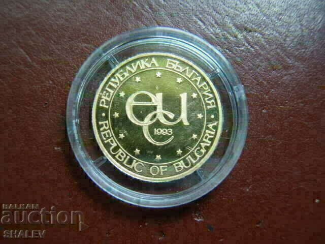 5000 BGN 1993 "ECU - Slavic letters" - Proof (gold) - 6 5000 BGN 1993 "ECU - Slavic letters" - Proof (gold) - 6
